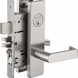 KEYMAN ANSI Front Door Lockset Grade 1 Commercial Mortise Lock