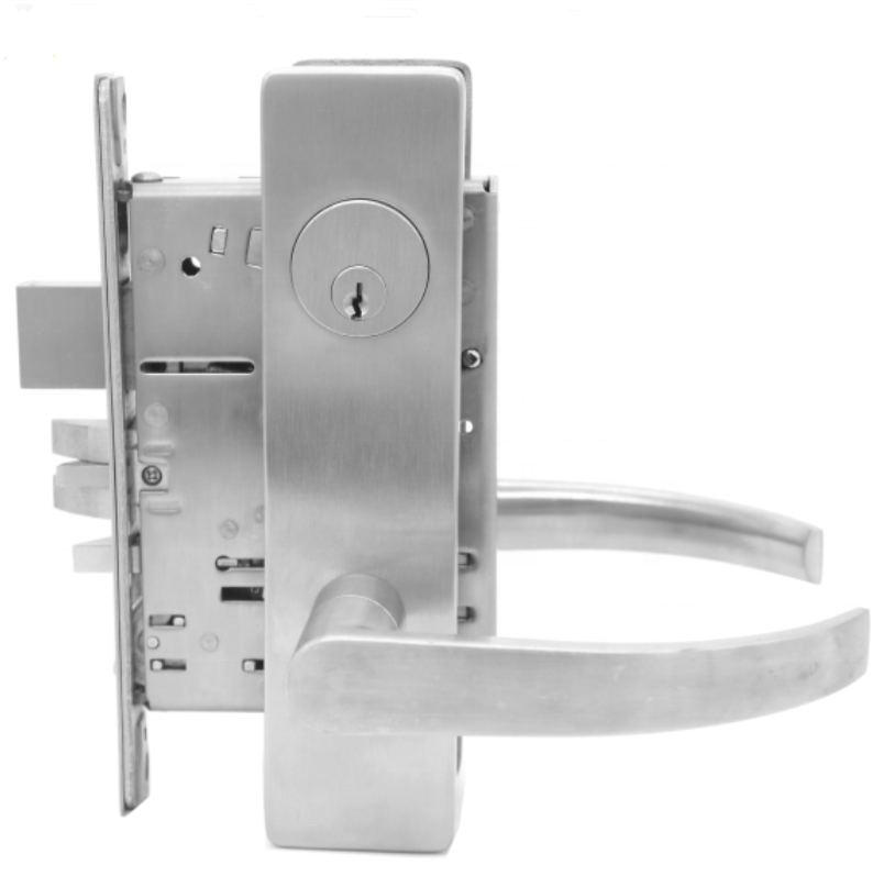 KEYMAN America's top security reinforcement latch ANSI Class 1 U.L BHMA revolving door fire lock