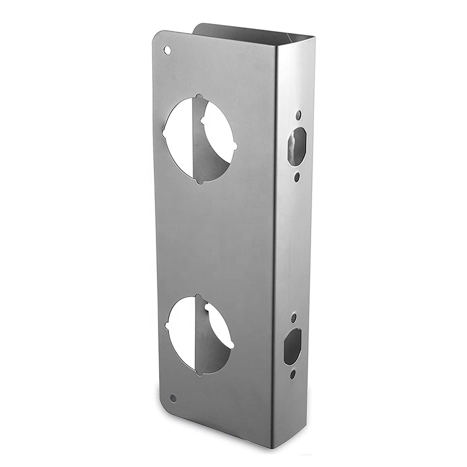 KEYMAN Security Door Lock Reinforcement Door Steel Reinforcerment Lock for Wood and Steel Front Door