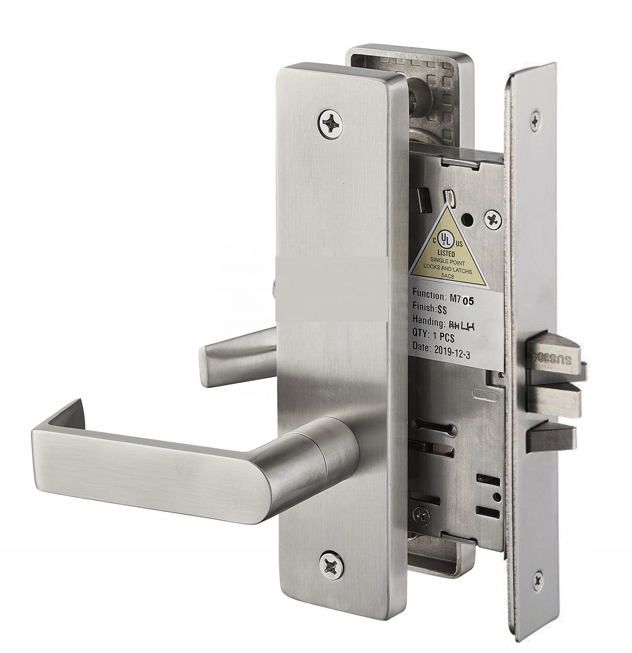 KEYMAN American Top Security Mortise Cylinder Door Lock ANSI Grade 1 U.L  BHMA Swing door fire lock