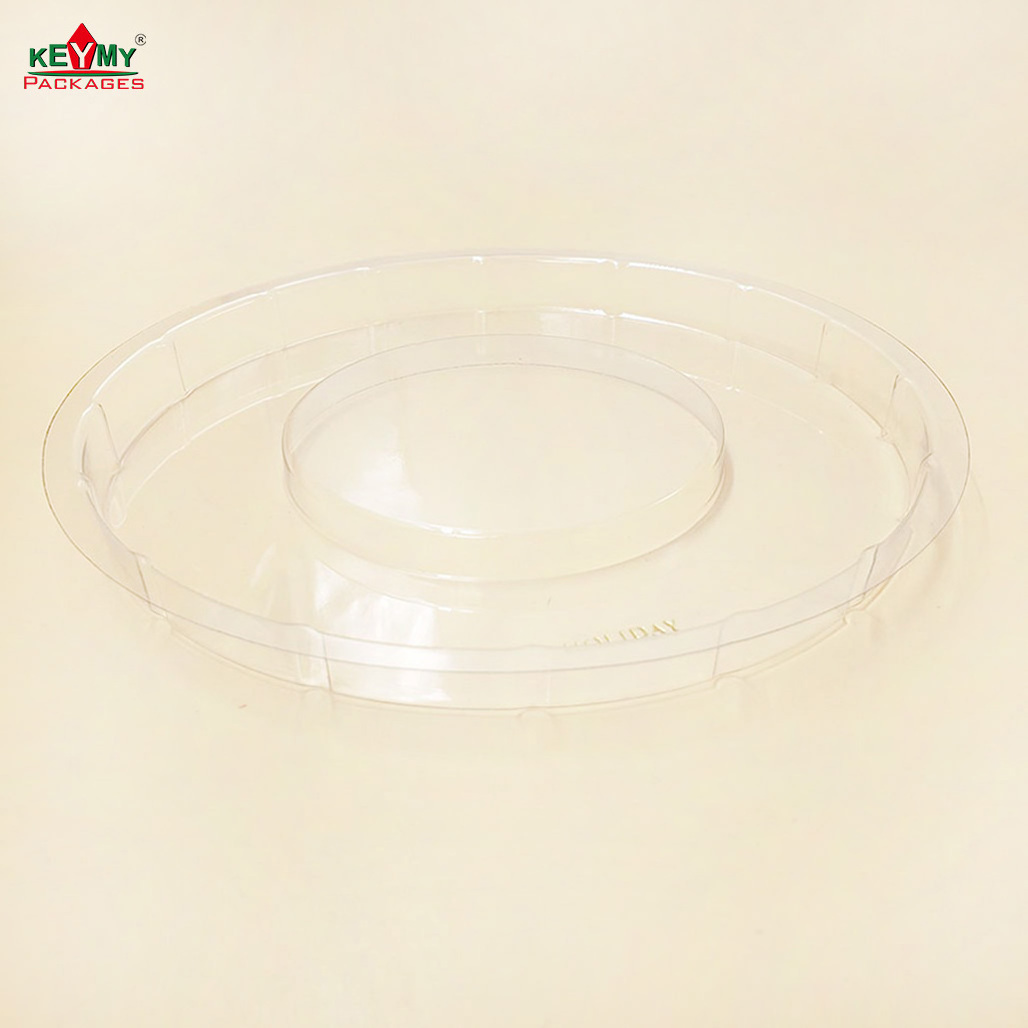 customize luxury blister dust covers  plastic packaging clear blister box