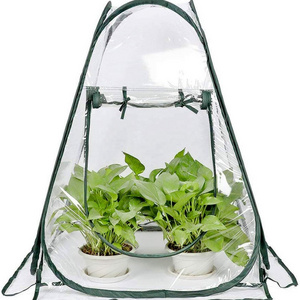 27"x 27"x 31" Mini Greenhouse for Indoor Outdoor Small Greenhouse for Indoor Outdoor Green Gardening Plant Hot Warm House