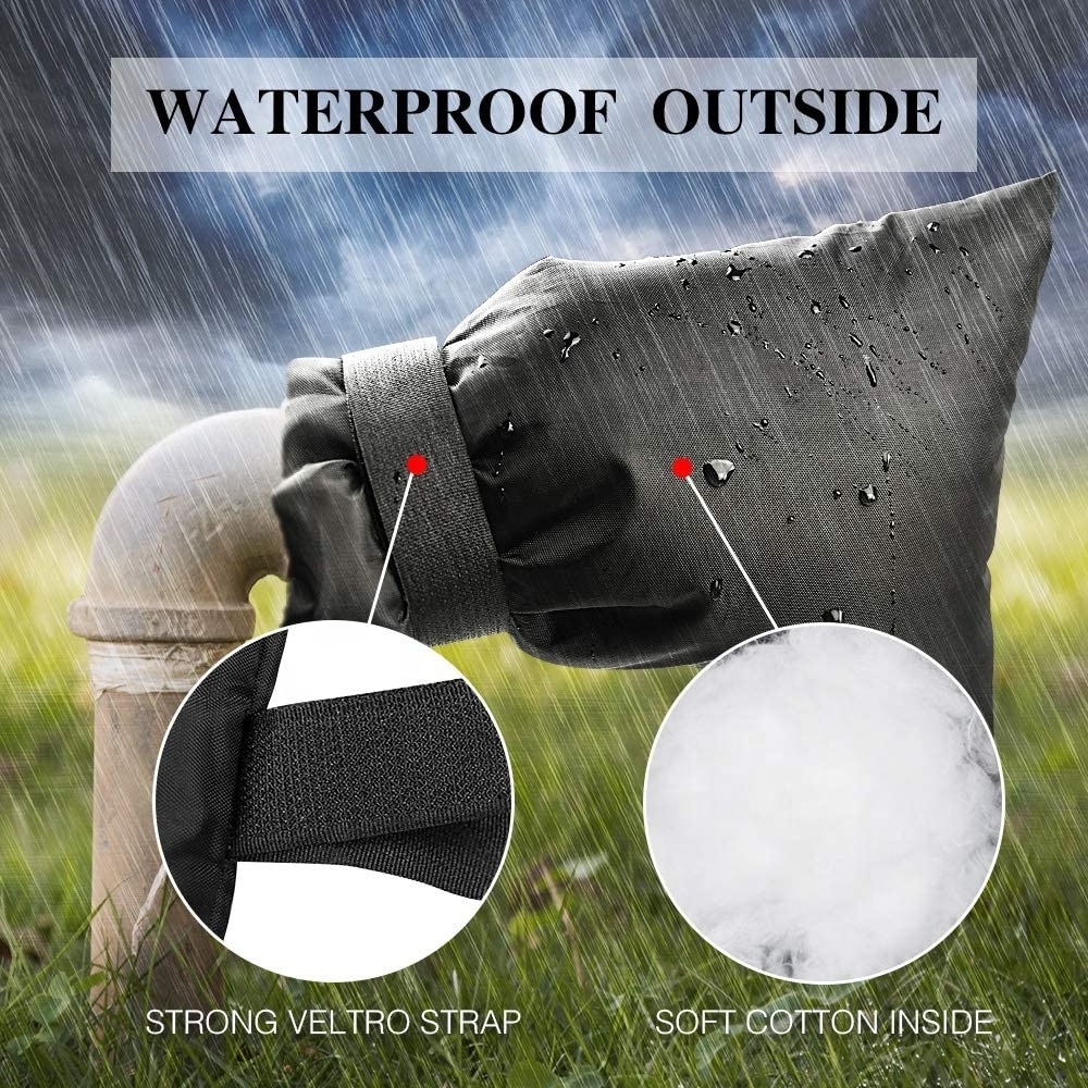 Outdoor Faucet Cover for Winter Garden Faucet Socks Outside Spigot Cover for Freeze Protection