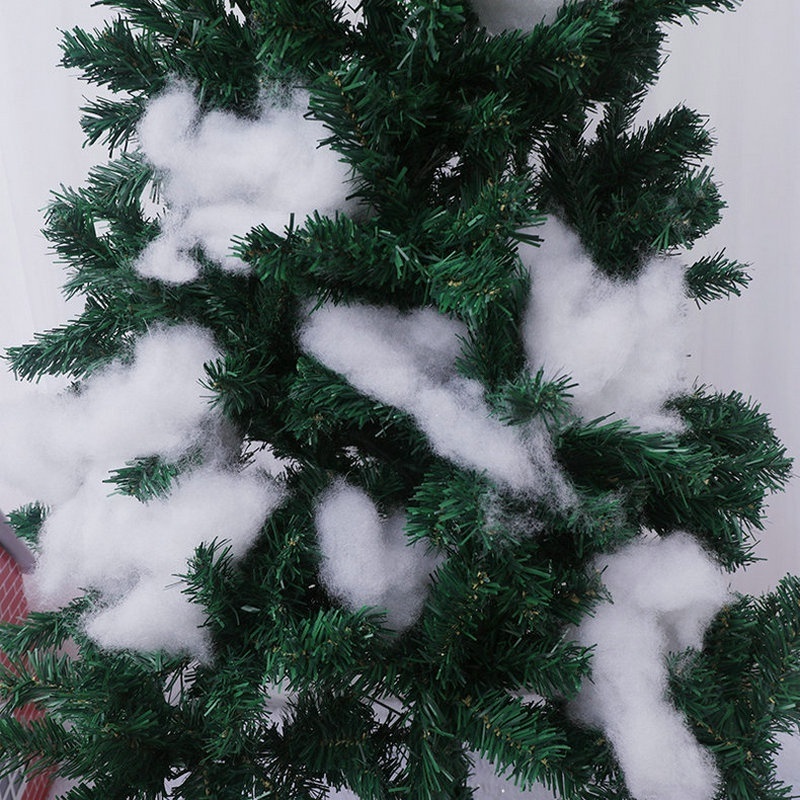 Christmas Decorations Simulation Snow Cotton False Snow Christmas Snow Scene Layout Indoor Christmas Tree Decorations Props