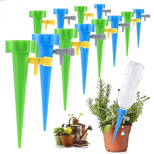 10Pcs Auto Drip Irrigation Watering System Automatic Spike for Plants Flower Indoor Household Waters Bottle Water Dripper