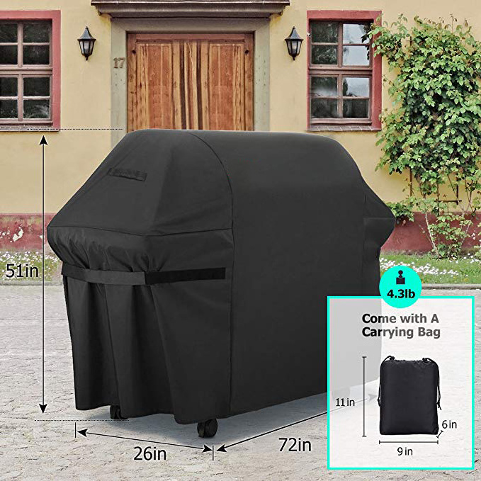 KEYO BBQ Grills Cover Custom 72 Inch Heavy Duty Outdoor Waterproof BBQ Grill Cover