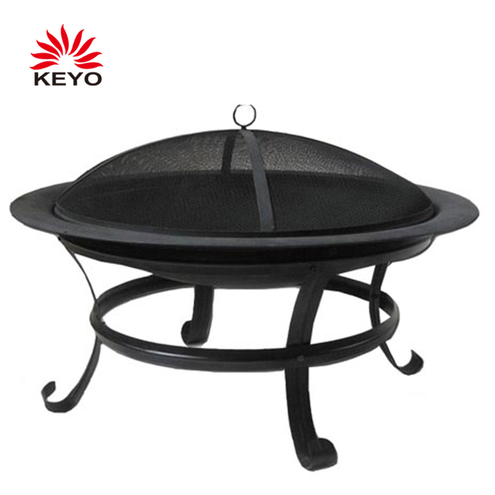 30 inch Fire Pit Outdoor Heater Antique Design Wood Burning Charcoal Fire Pit