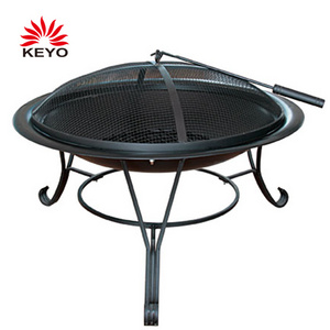 Latest Designs Antique Vantage Style Firepit Place BBQ Patio Heater Outdoor Fire Pit Bbq With Poker