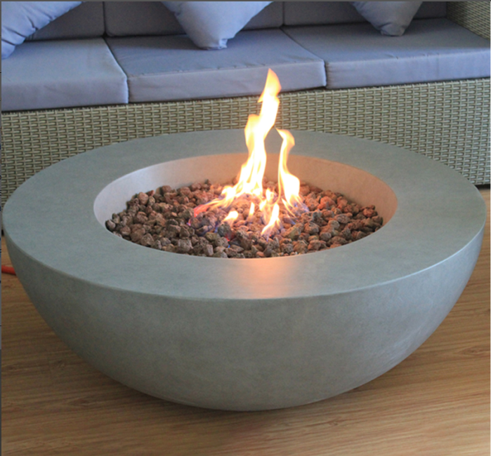 Light Weight Sphere Fire Pits Outdoor Basket Bowl MGO Fire pit