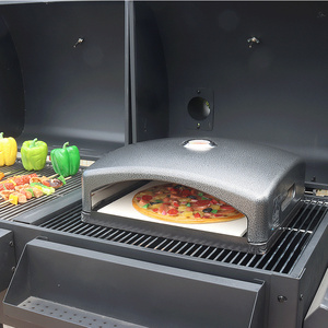 Hot Sales 16 Inch Multi Fuel Black Outdoor Portable Wood Fired Mini Pizza Oven