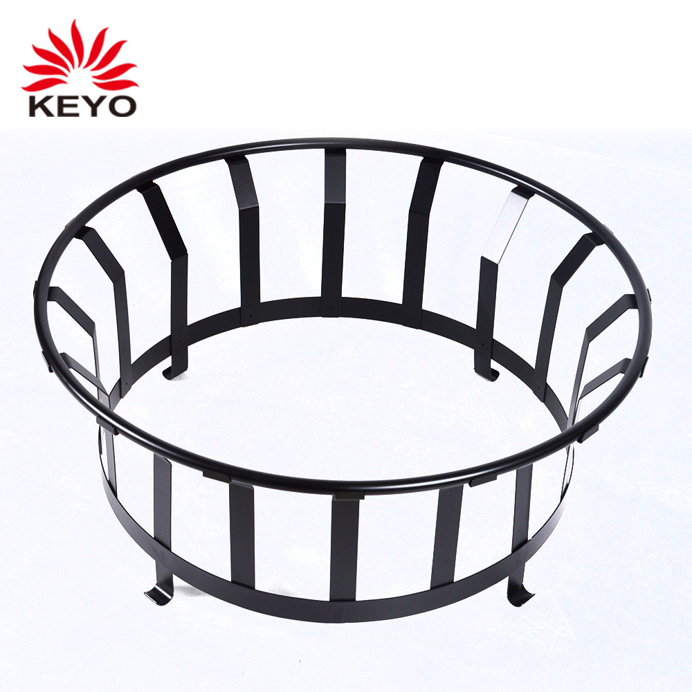 Heavy Duty BBQ Grill Design Firepit Charcoal Round Wood Burning Fire Pit