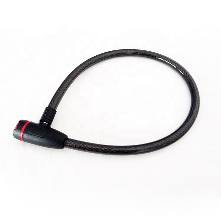 Wholesale Cycling 800mm Long Bicycle Lock Stainless Steel Cable Lock