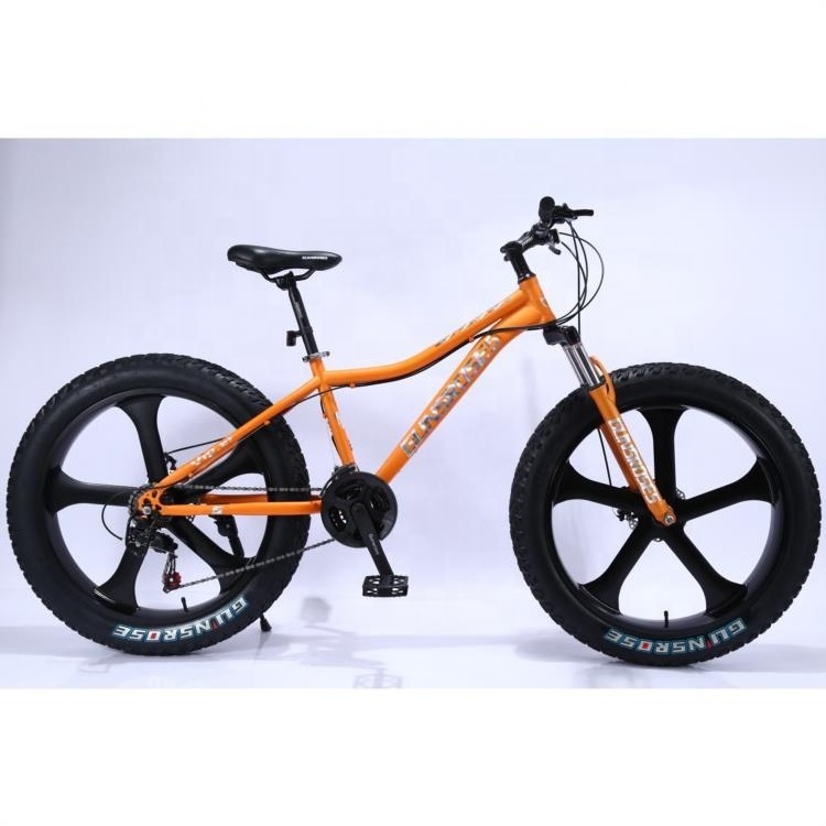 Bicycle Oem Logo Beach Cruiser 26*4.0 Fat Tire Snow carbon  full suspension fat bike