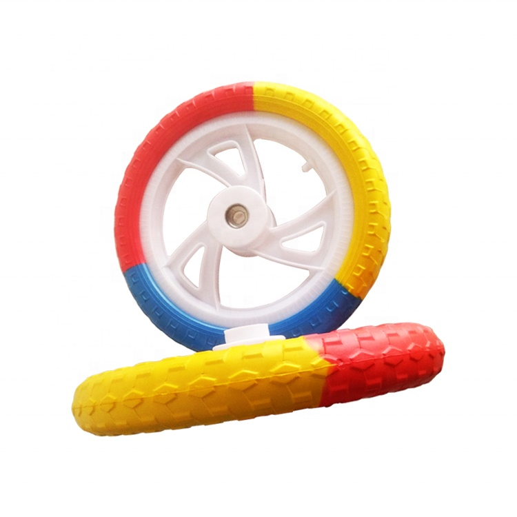 Colorful foam EVA tires for children bicycle 12