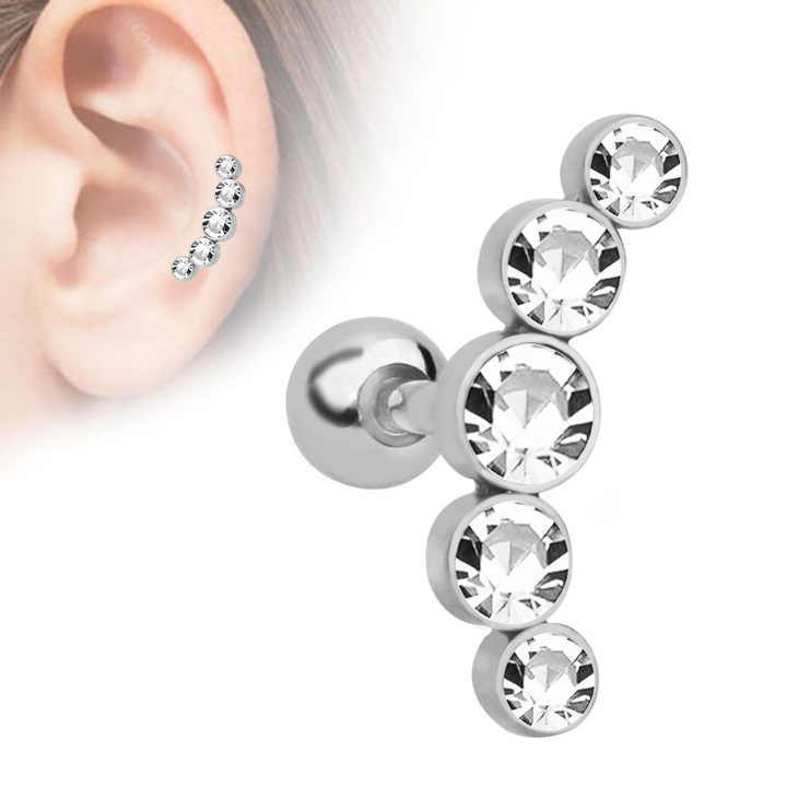 2023 Fashion Stainless Steel Earrings Jewelry Women Piercing Jewelry Bijoux Body Ear Piercing Al Por Mayor Ear Cuff No Piercing