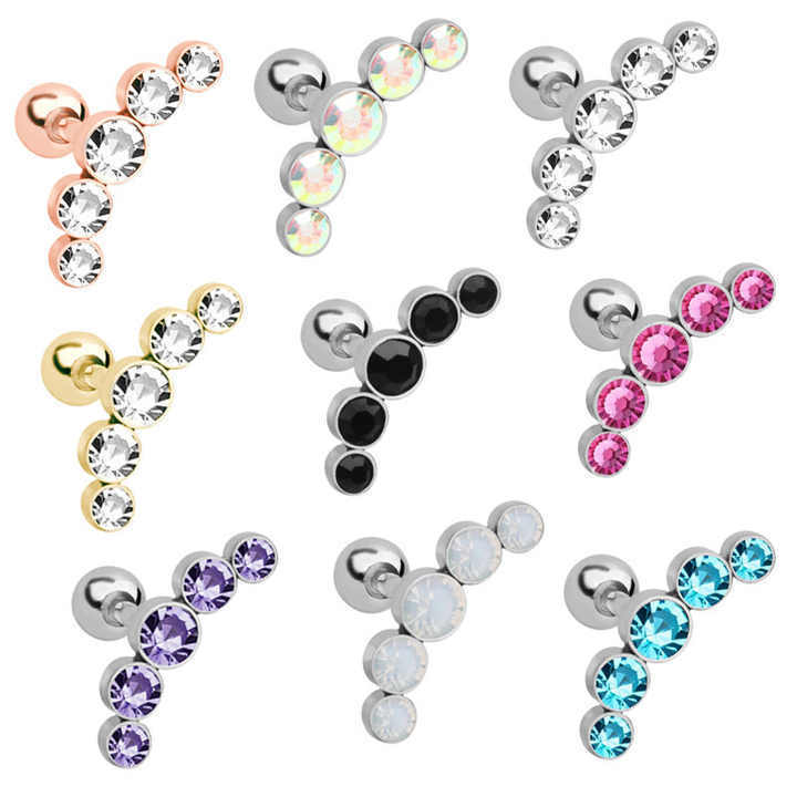 2023 Fashion Stainless Steel Earrings Jewelry Women Piercing Jewelry Bijoux Body Ear Piercing Al Por Mayor Ear Cuff No Piercing