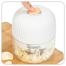 Best Sell Usb Charging Food Onion Choppers Slicer Fruit Kitchen Gadgets Garlic Crusher Electric Vegetable Chopper