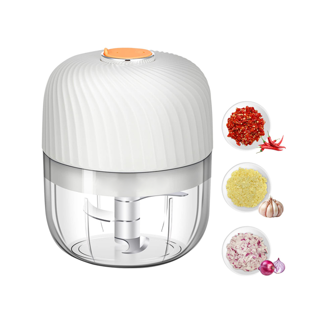 Best Sell Usb Charging Food Onion Choppers Slicer Fruit Kitchen Gadgets Garlic Crusher Electric Vegetable Chopper