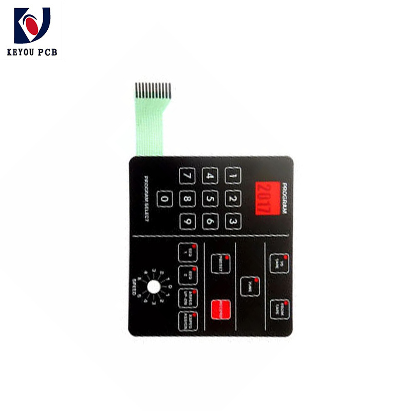 Customizing Key Pad Graphic Overlay Button Panel Membrane Keypad Keyboard Membrane Switch