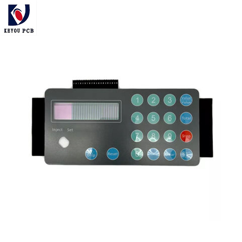 Customizing Key Pad Graphic Overlay Button Panel Membrane Keypad Keyboard Membrane Switch