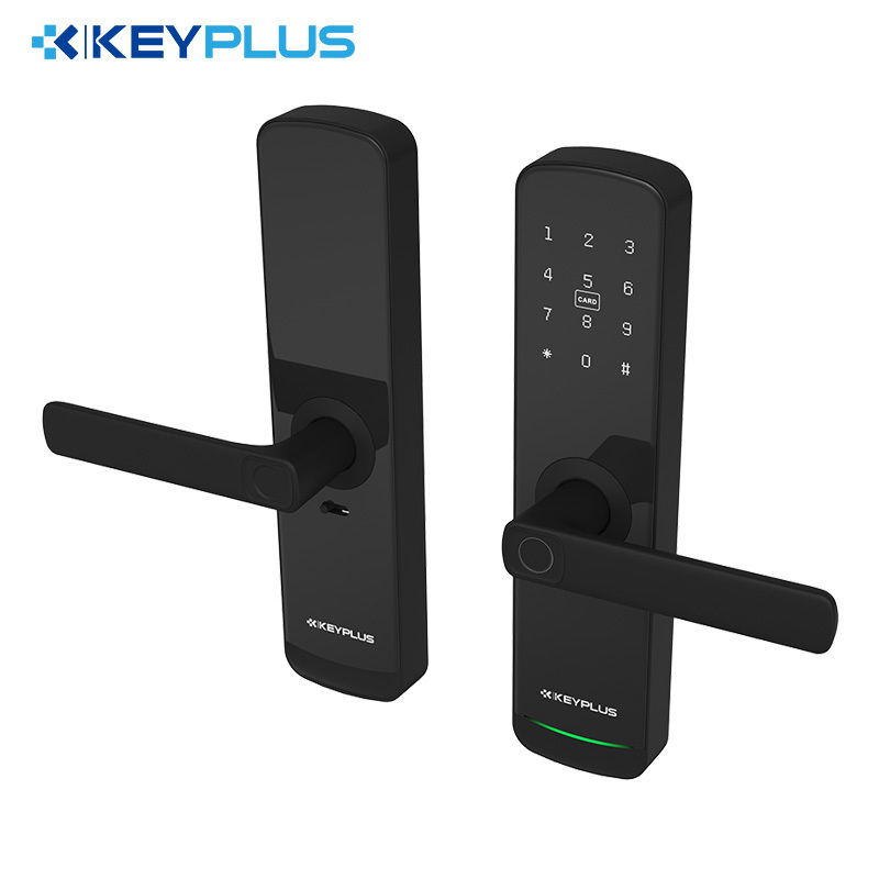 New Smart Lock Fast-reading Card Anti-peep Password App One Time Password Remote Unlock Fingerprint Electronic Lock