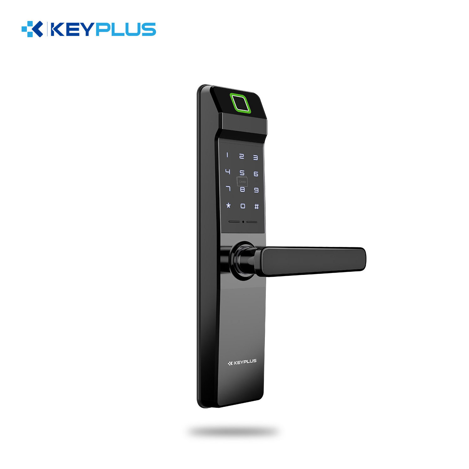 2021 Hot Digital WIFI BLE Fingerprint Password Smart Key Card Residential Apartment Door Locks