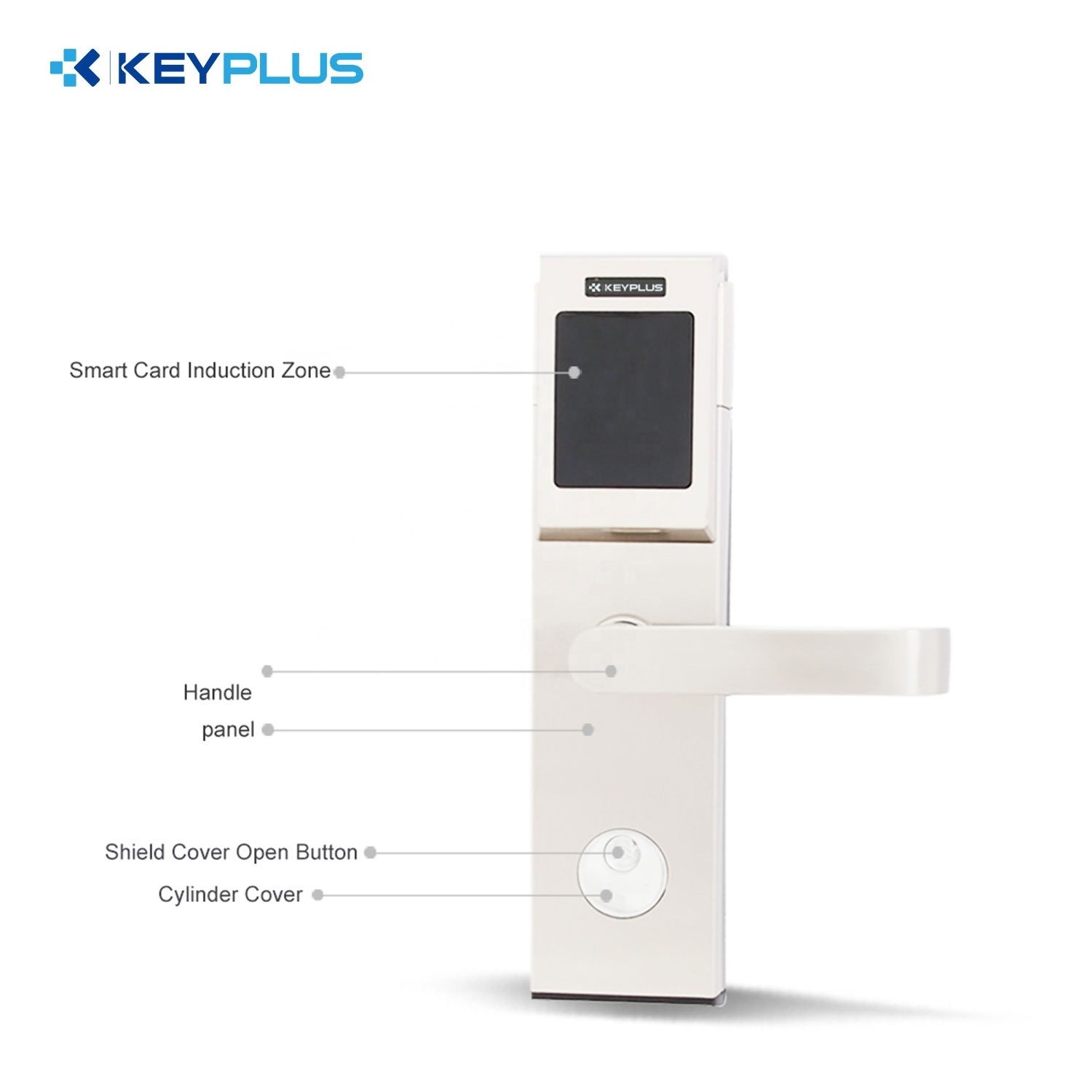 Keyplus New Design Top Quality Oem/Odm Front Door Lock Smart Hotel Lock Supplier In China