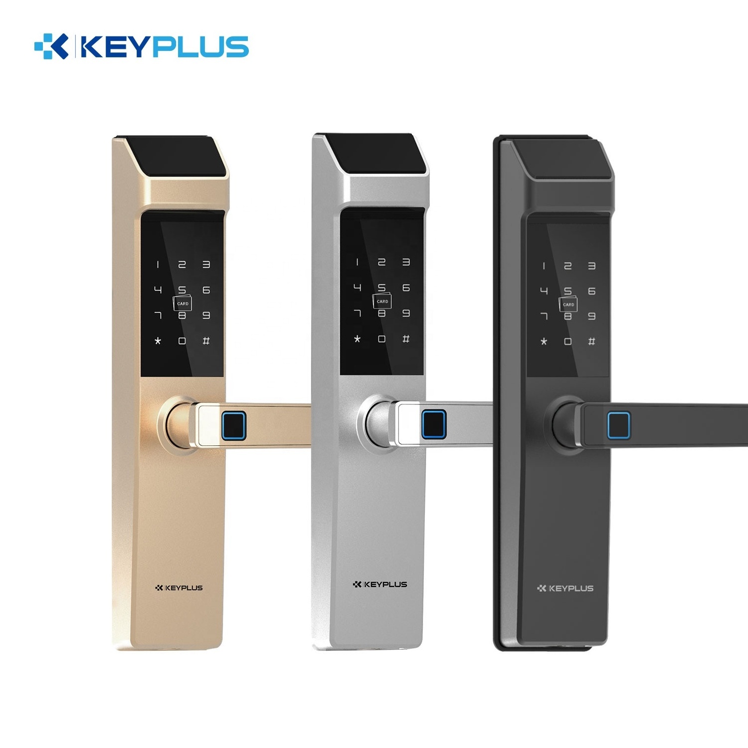 Hot-selling Mobile APP Controlled Fingerprint Card Electronic Combination Lock Smart Door Lock