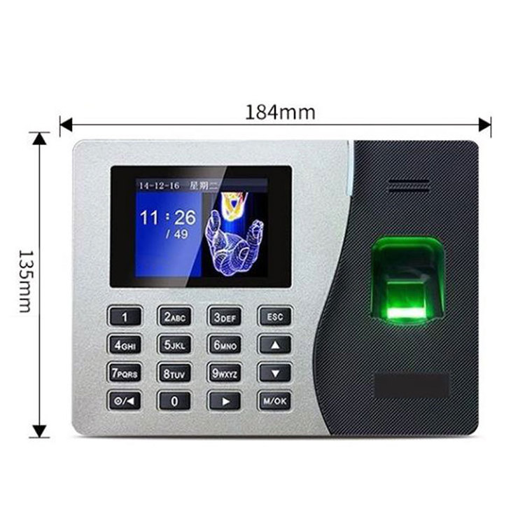 ZK K14 Free Software Fingerprint Biometric Time Attendance Recorder System Device For Employee