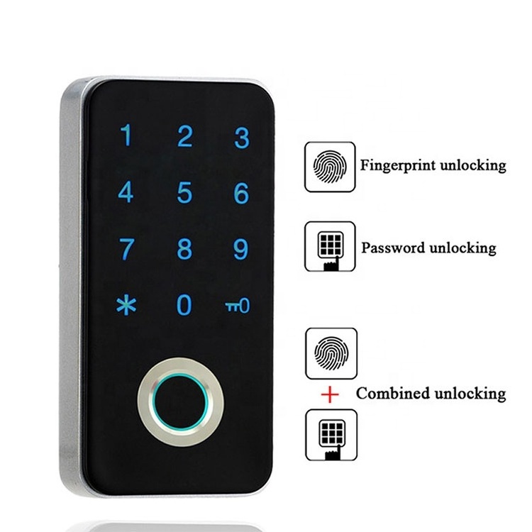 Smart Security Biometric Fingerprint Password Pin Code Finger scan Cabinet Door Locker Lock For Gym or Swimming Pool