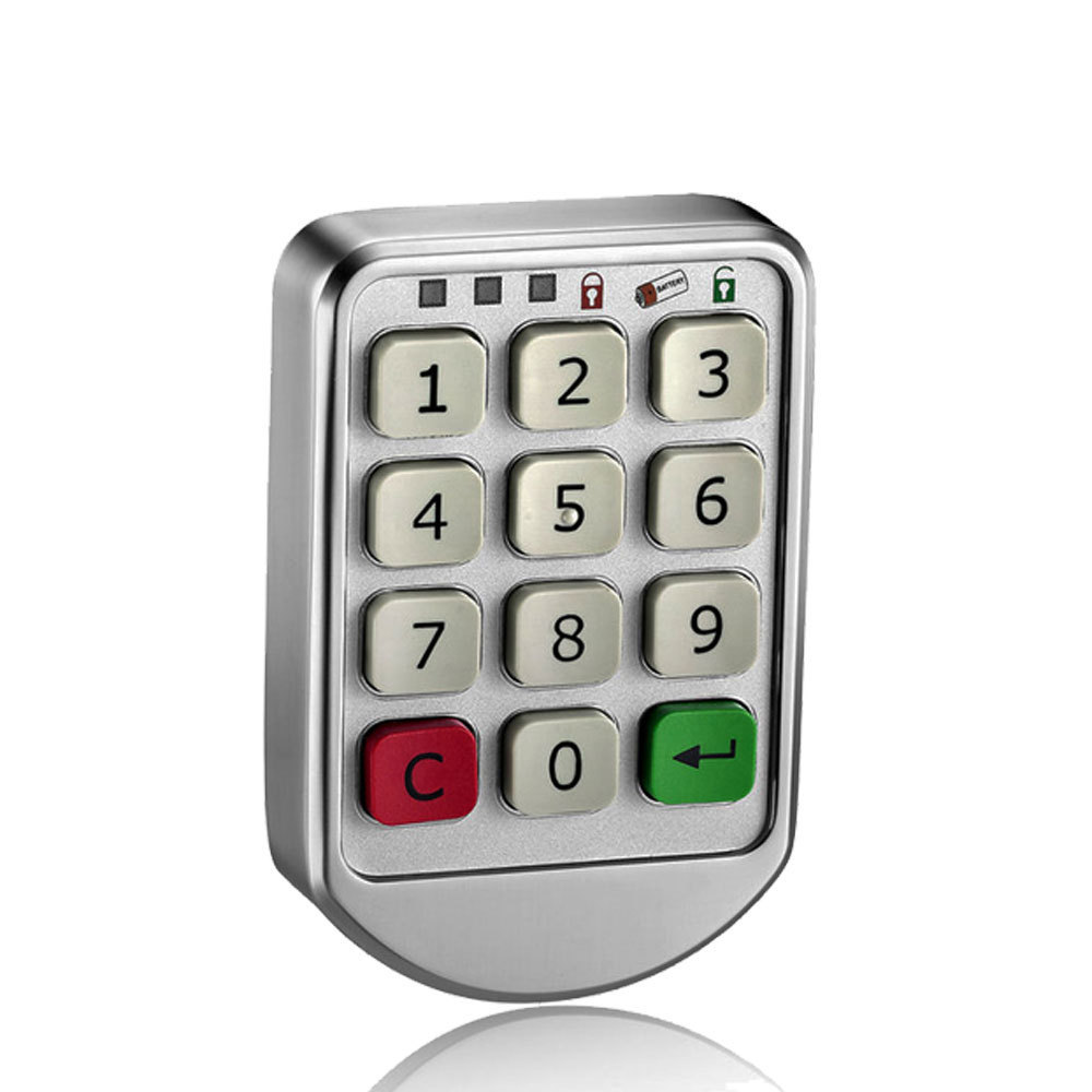 Smart Digital Keyless Metal Case Electronic Combination Public Model Pin Code Changeable Keypad Cabinet Lock For Public Use