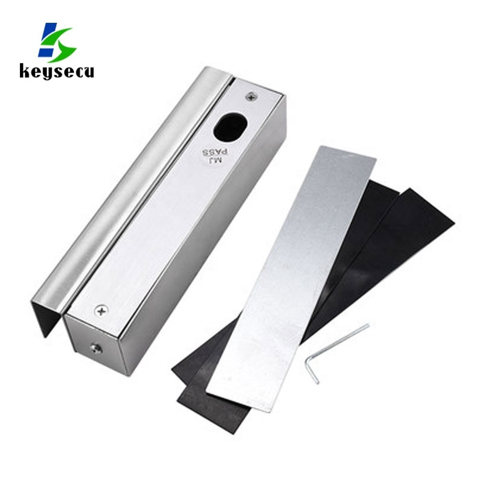 Smart Security Frameless Glass Door Access Control Electric Dead Magnetic Bolt Door lock U Bracket