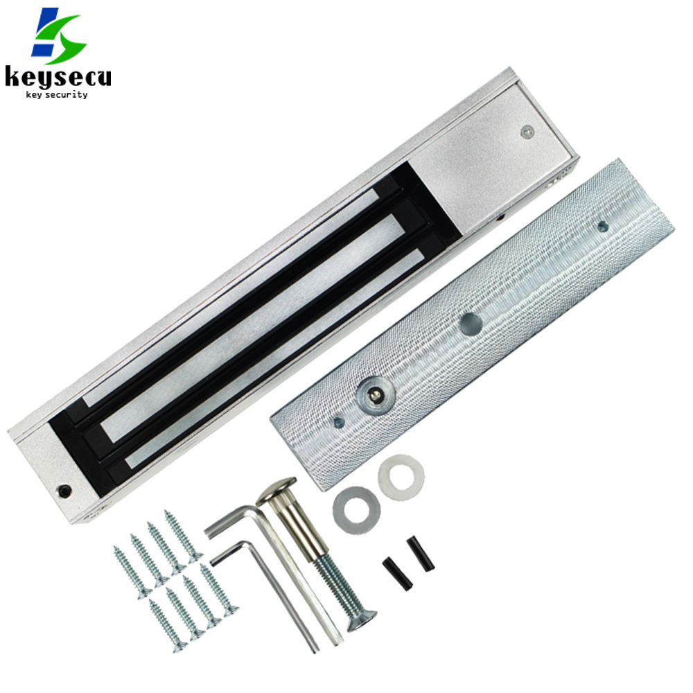 Fail Safe Indoor 12V Magnet Wooden Lock 280kg Single Swing Door EM Mag Electromagnetic Electric 600lb magnetic lock