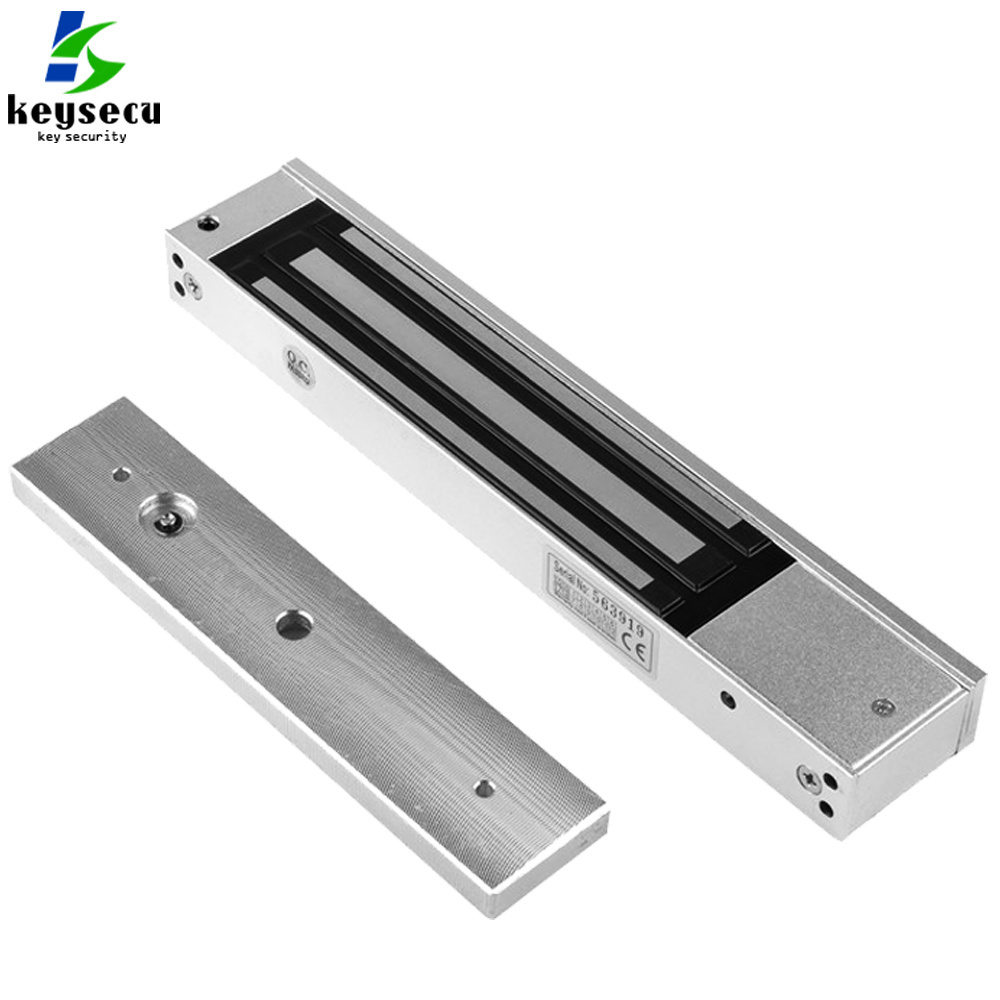 Fail Safe Indoor 12V Magnet Wooden Lock 280kg Single Swing Door EM Mag Electromagnetic Electric 600lb magnetic lock