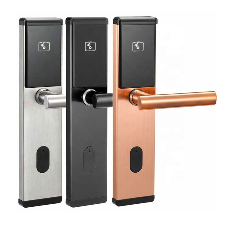 OEM ANSI mortise rfid hotel lock system Electric door lock Hotel