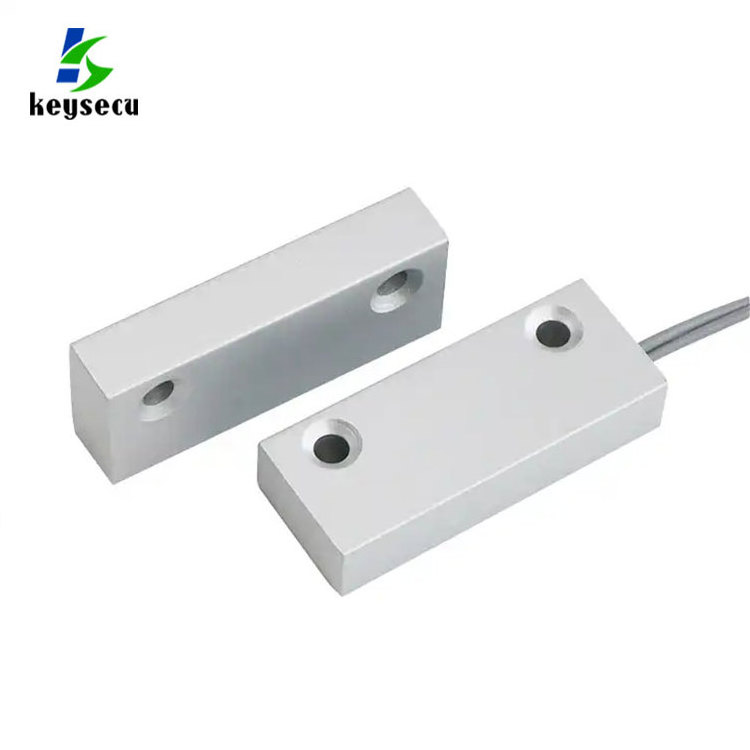 Normally Close Surface Mounted Wired Magnetic Metal Alarm Window Door Sensor Detector Contact Switch