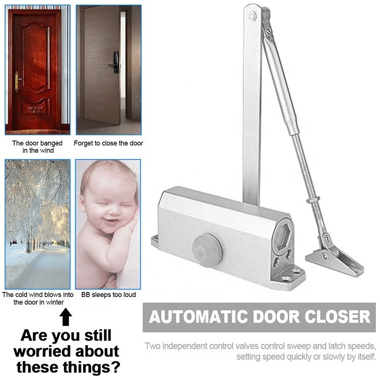 Good Price Heavy Duty Fireproof Silent Automatic Commercial Hydraulic Door Closer Kit