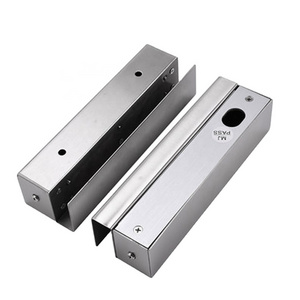 Smart Security Frameless Glass Door Access Control Electric Dead Magnetic Bolt Door lock U Bracket