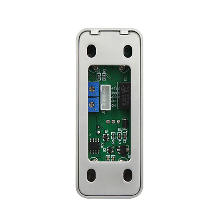 Metal Case Touchless 12-24V IR Door Release Switch 0-30S Time Delay Output No Touch Exit Button