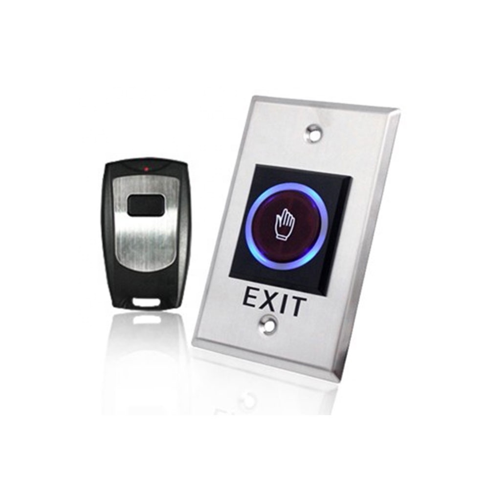 Keysecu No Touch Touchless Sensor Exit Button Switch With Remote Control