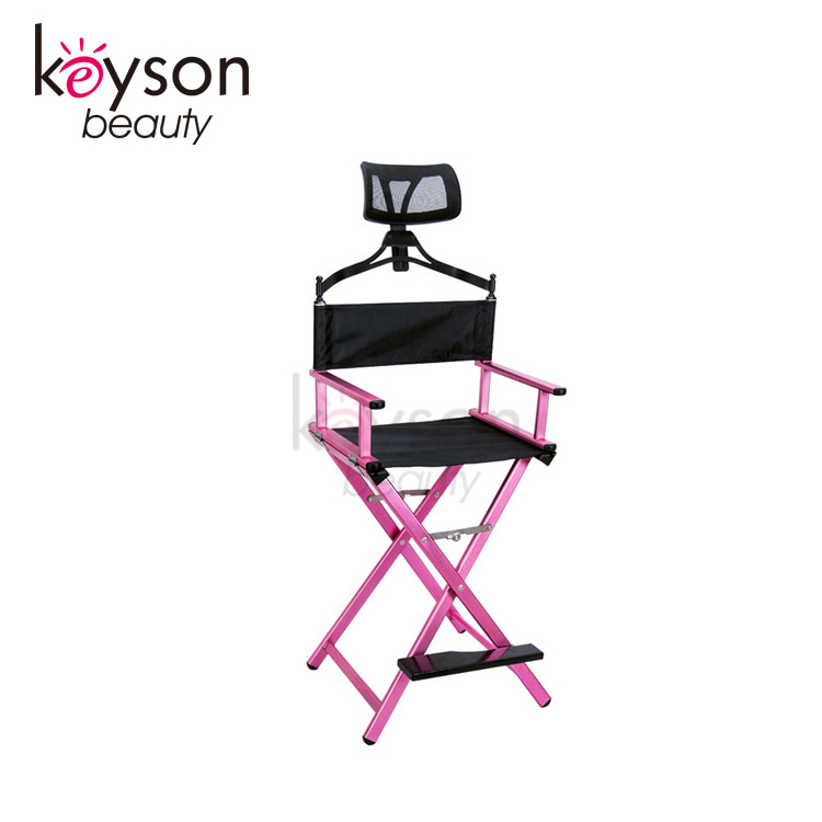 Keyson Factory Wholesale Makeup Artist Easy Chair Relax Foldable Durable Foldable Portable Barber Chair