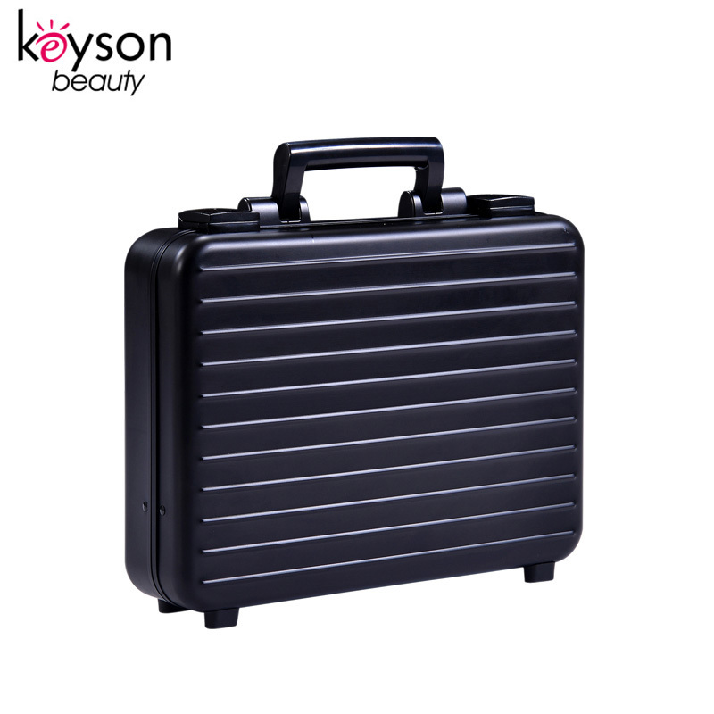 Keyson Fireproof Modled Mens Portfolio Briefcase Metal Attache Case with Lock