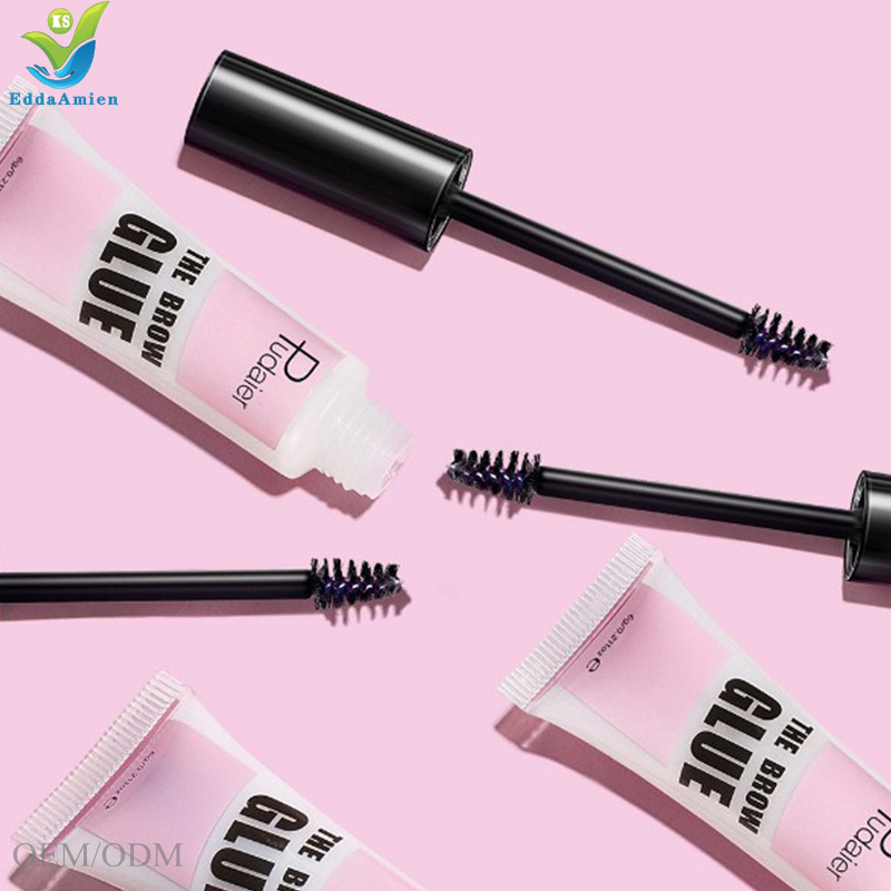 Instantly dry natural vegan brow glue create 3D natural wild eyebrows refreshing texture and no sticky brow glue gel