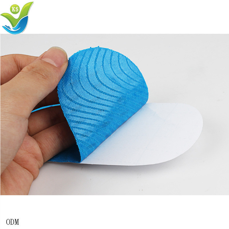 OEM new products barefoot beach insole invisible shoes foot stickers waterproof anti- slip for women/men