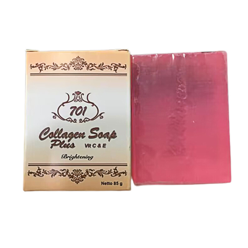 Private Label Skin Moisture Body Face Cleansing Natural Hand Made Oil Soap Collagen soap