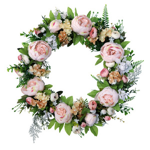 Wedding Decoration Wreath Artificial Flowers For Indoor Simulated wreath