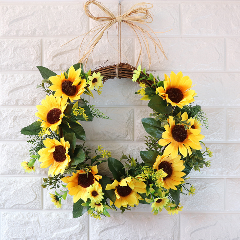 Wedding Decoration Wreath Artificial Flowers For Indoor Simulated wreath