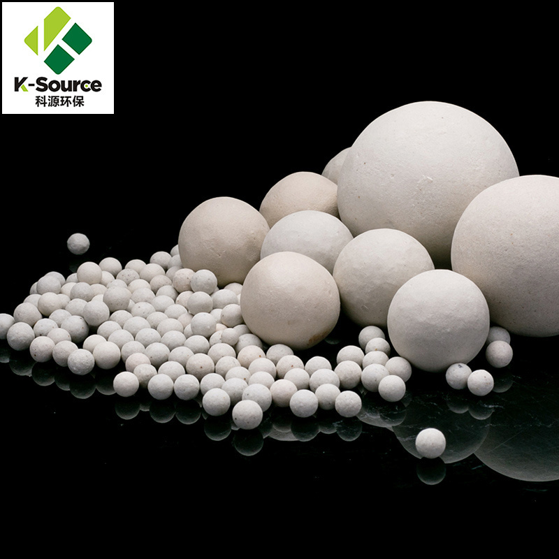 3-50mm Industrial Packing Ceramic Ball Inert Porcelain Beads Inert Alumina Ceramic Balls