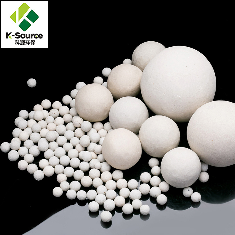 3-50mm Industrial Packing Ceramic Ball Inert Porcelain Beads Inert Alumina Ceramic Balls