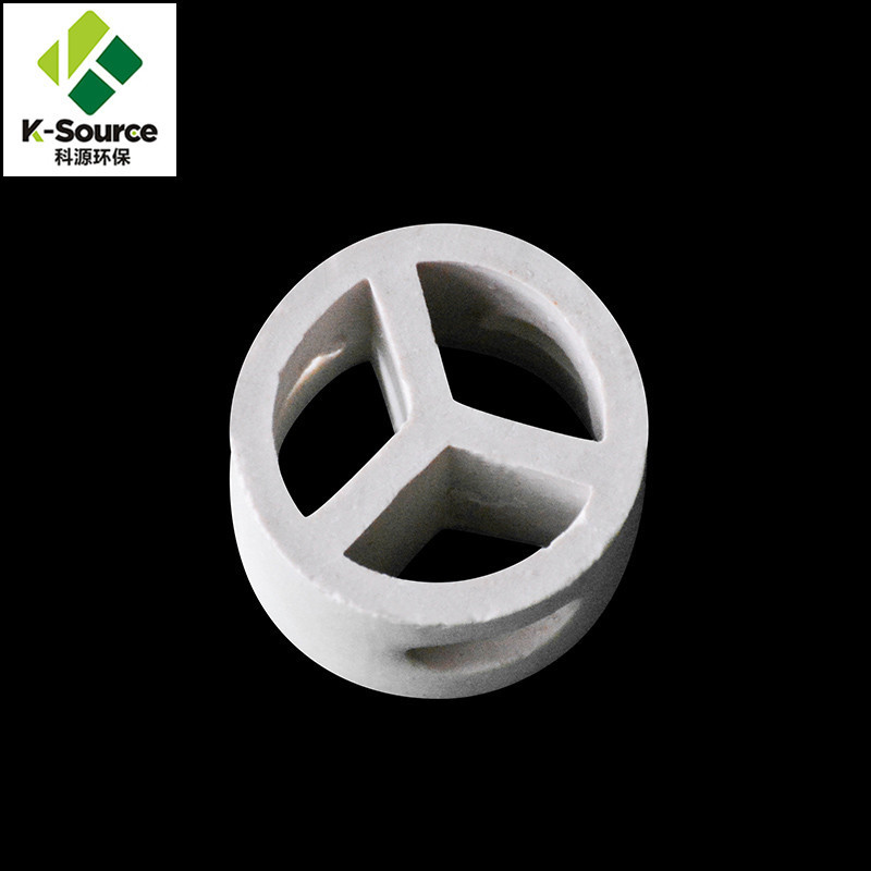 High Temperature Resistant Ceramic Y type Partition Ring 3Y Ring Tower packing